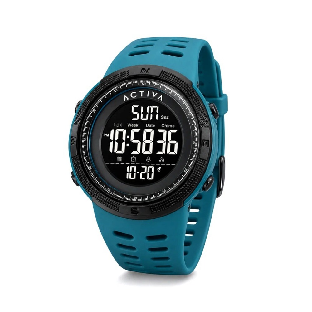 Activa Invicta Digital Watch Blue 50mm‎